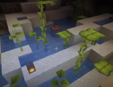 hoja de goteo minecraft